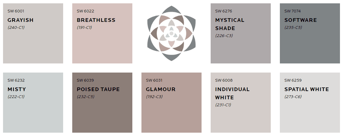 Sherwin Williams - Mantra Colors